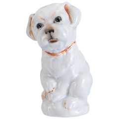 Hund Tierkind, Rot staffiert - Leicht, H 5,5 cm