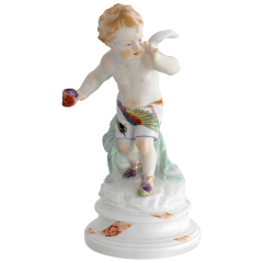 Amor, Shorts mit Kranich, H 20 cm