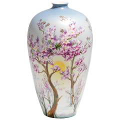 Vase "Frühlingserwachen", H 40 cm