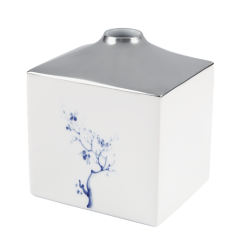 Vase, Form "MEISSEN® Cosmopolitan", Blue Orchid Platinum, H 13 cm