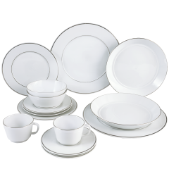 Starter set, 14-pcs for 2 persons, Platinum