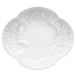 Schälchen, oval, Form "Schwanendessin", L 15 cm