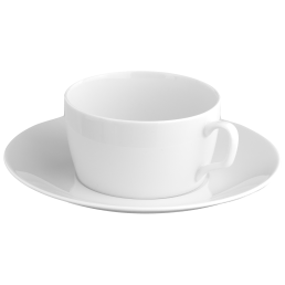 Cappuccinotasse, Form "MEISSEN® Cosmopolitan", Weiß, V 0,3 l