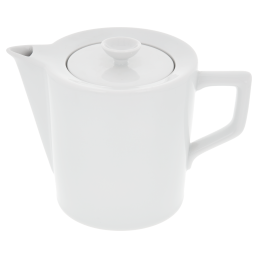 Pot, Shape "No 41", white, V 0,75 l