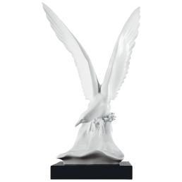 Bird Seagull, white, H 43 cm