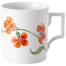 Henkelbecher, "The MEISSEN Mug Collection", "Velvet Flower", Form "Berlin", V 0,25 l