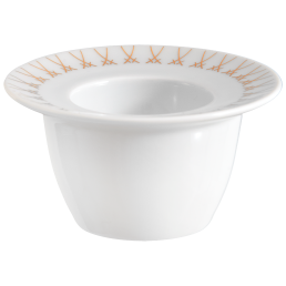 Egg cup, Shape "No 41", Swords Luxury Gold, swords rim, Ø 8,5 cm