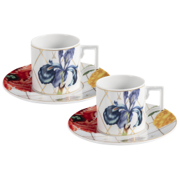 Espressotassen-Set, 4-tlg., "Sweet Exotics"