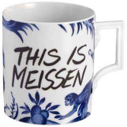 Henkelbecher, Form "Berlin", Affe und Faultier, V 0,25 l