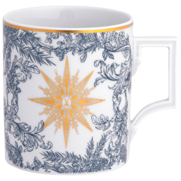 Henkelbecher, Form "Berlin", "Meissen Christmas Star", blau, V 0,25 l
