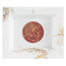 Vide-Poche mittel, "MEISSEN Christmas Peryton", 16 x 13,5 cm