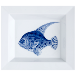 Vide-Poche, larg, "The MEISSEN Vide-Poche Collection", "Blue Treasures", 21 x 18,5 cm