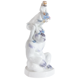 3 Affen, Lim. 25, H 41 cm