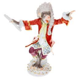 Affenkapelle Kapellmeister, H 17,5 cm