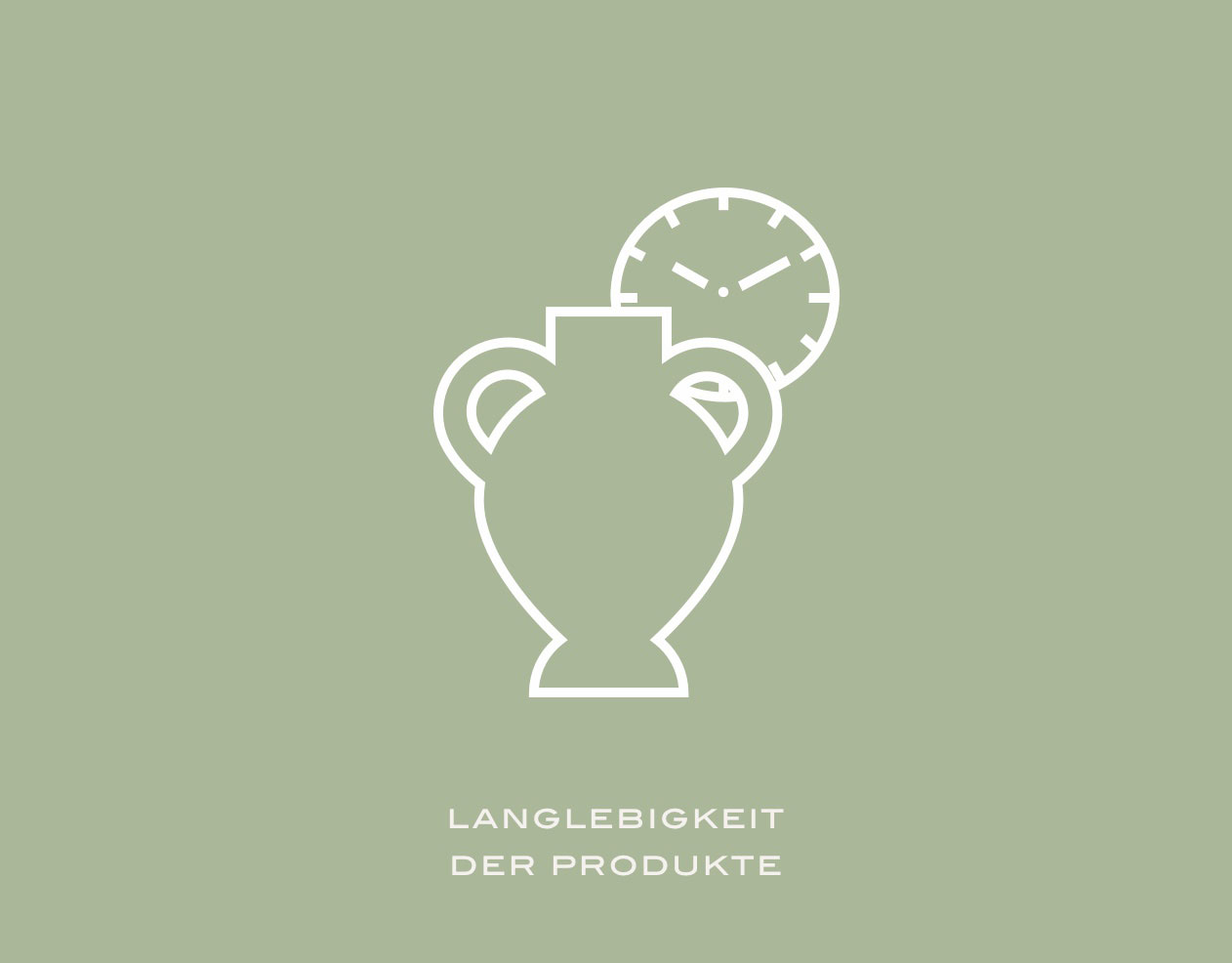 Langlebigkeit der Produkte