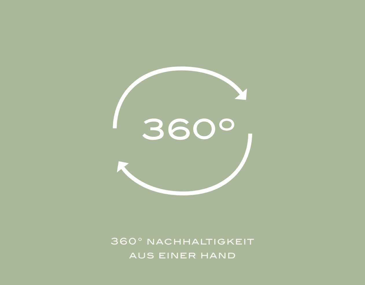 360 Grad Nachhaltigkeit aus einer Hand